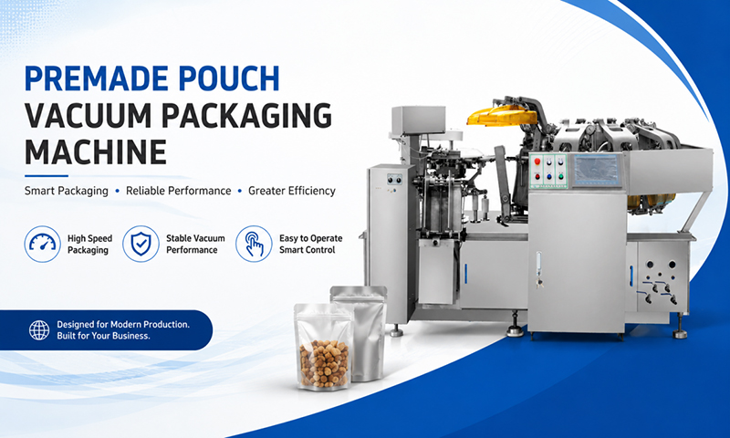 Premade Pouch Vacuum Packaging Machine 